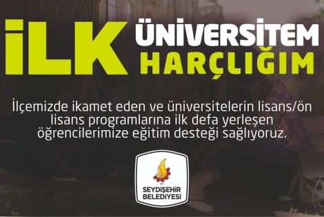 SEYDİŞEHİR BELEDİYESİNDEN ÜNİVERSİTE ÖĞRENCİLERİNE EĞİTİM DESTEĞİ
