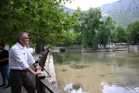 KUĞULU TABİAT PARKINDA GÖLETLERDE TEMZİLİK