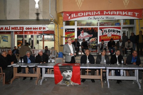 BAŞKAN USTAOĞLU, HALKIMIZLA GÖNÜL BİRLİĞİMİZ VAR