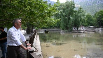 KUĞULU TABİAT PARKINDA GÖLETLERDE TEMZİLİK