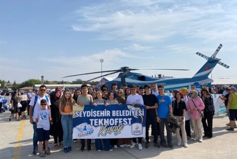 SEYDİŞEHİRLİ ÖĞRENCİLER TEKNOFEST’TE